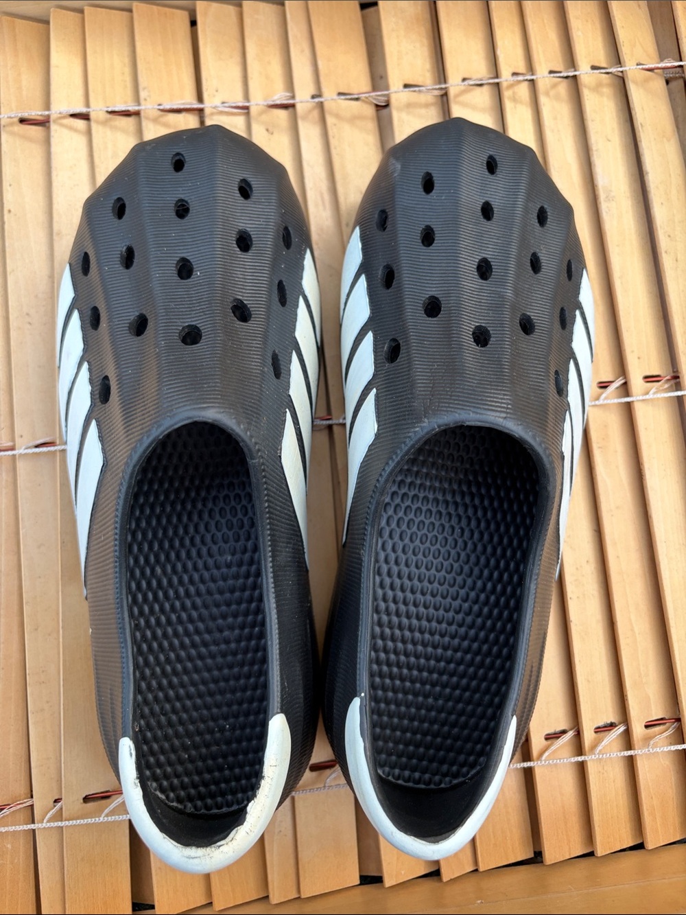 Women’s Black Slip-On Water Hybrids with White Accents